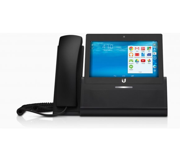 UBIQUITY UniFi Executive VoIP Video IP Telefon (UVP-Executive) mit 7 Farb-Touchscreen für Videotelefonie