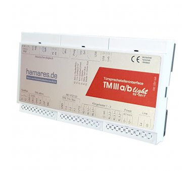 hamares (ex. Telebau) Door Manager Intercom Interface TM lll a/b light (made in Germany)