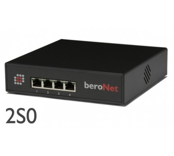 beroNet BFSB2S0 BRI/ISDN Small Business Line with 2S0 (Remotely manage and monitor through the beroNet Cloud) - non-modular