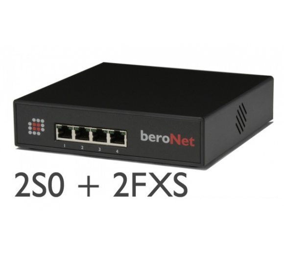 beroNet BRI/Analog 2S0 2FXS (BFSB2HY), Small Business Line (Fernverwaltung per beroNet Cloud) - non-modular