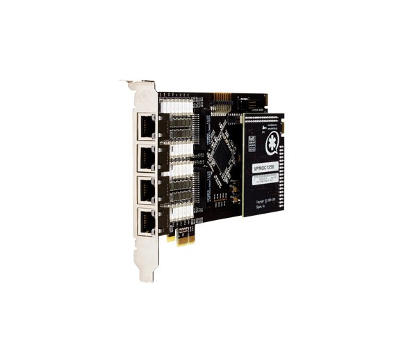 Digium 1TE820BF Octal-Span PRI PCIe Wildcard with Hardware Echo Cancellation, 8x PRI (S2M) card