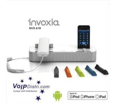 invoxia NVX 610 VoIP phone for iPod, iPhone or iPad and...