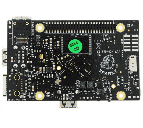 ALLO SPARKY QUAD Single Board Computer (SBC), Quad Core CortexA9, Speed 1.3GHz, H.264, 1080p@60fps, support Android, Linux