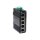 Mini Industrial managed Gigabit PoE+ Switch (4x Port GbE 802.3at + 1x Port GbE)