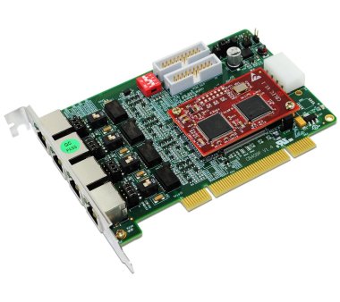 ALLO-4BRI-EC ISDN BRI Card - 4 Port - PCI + Echo Cancel