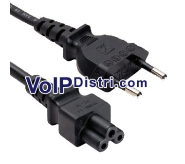 Mickey Mouse plug to Europlug flat (Length 1.80m)