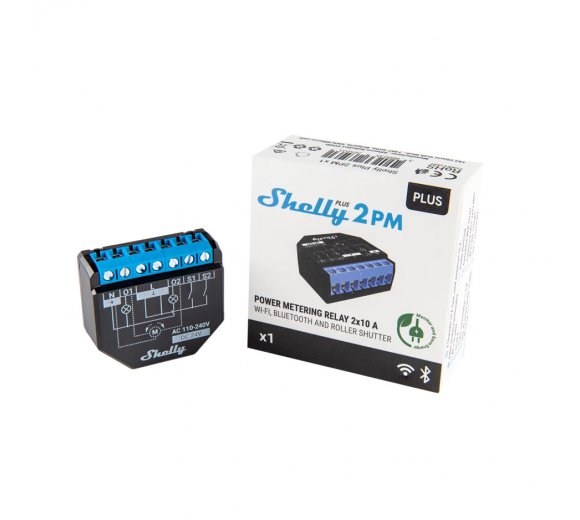 Shelly on X: Shelly Plus 2PM is here! 2-channel smart relay with