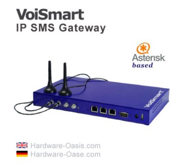 VoiSmart VoIP/GSM/SMS Gateway is an Asterisk-based IP...