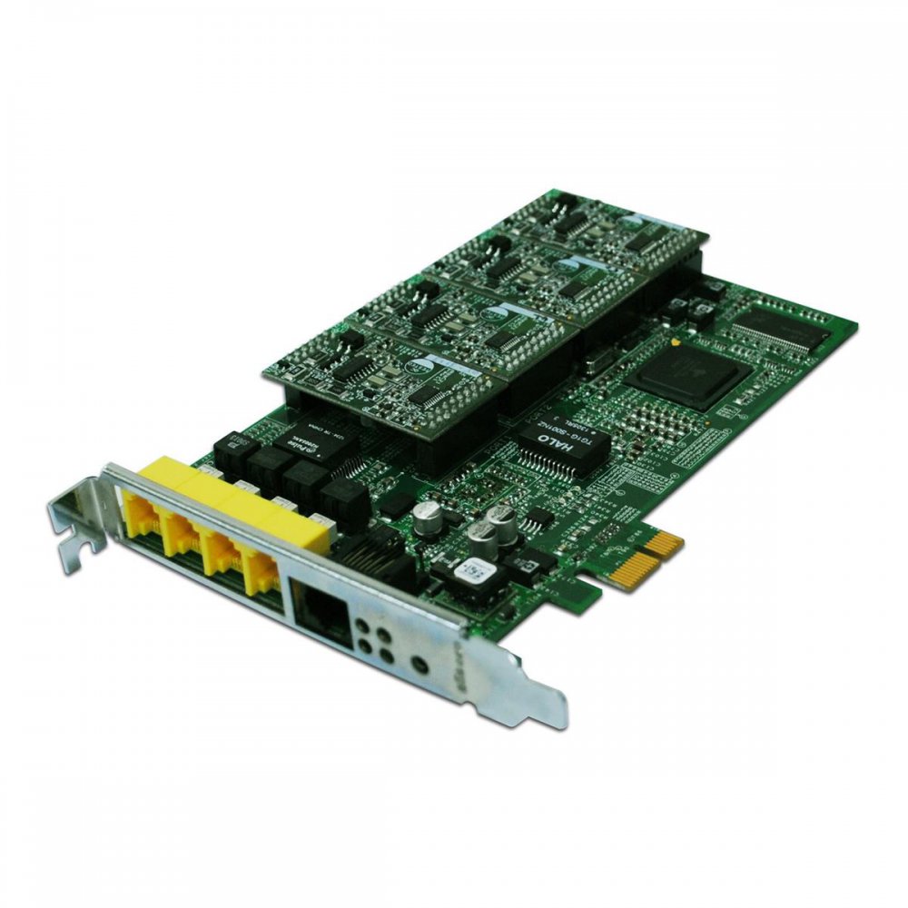4 FXO 0 FXS OpenVox A400E04-4 Port Analog PCI-E card 