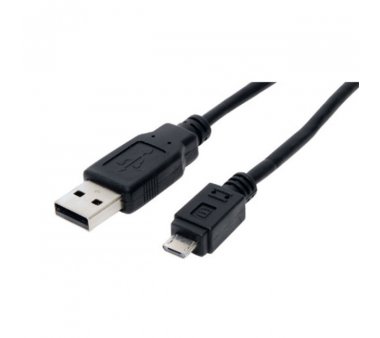 3,0m Micro USB  Cable, USB-A-Plug - USB-B micro plug, USB...