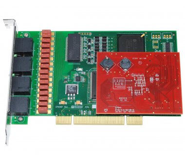 ALLO-4PRI-EC E1/T1 PRI PCI Card, 4 Port PRI + Echo...