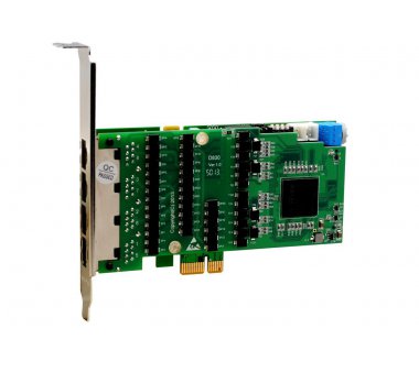 OpenVox DE830E 8 port T1/E1/J1 PCIe card + Octasic...