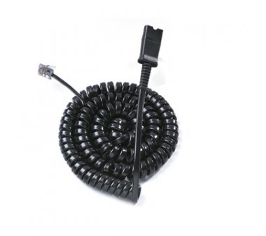 Plantronics Spare, QD U10P-S Cable (Compatible: Snom)