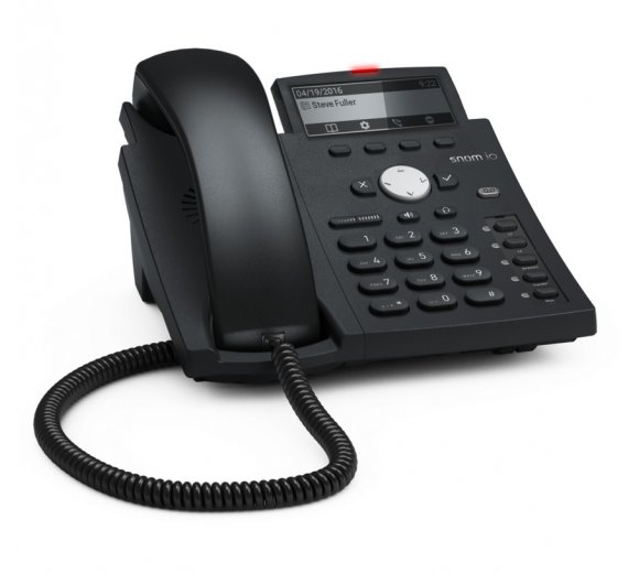 snom D305 VoIP phone, 4 SIP Identities, 6 programmable Keys (LED)