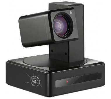VDO360 Compass PTZH-02 Full HD USB PTZ Video Konferenzkamera im eleganten Aluminiumgehäuse, 10 x optischer Zoom mit exakte weiche Positionierung, PTZ Webcam, Windows/Linux/Android/MAC iOS kompatibel