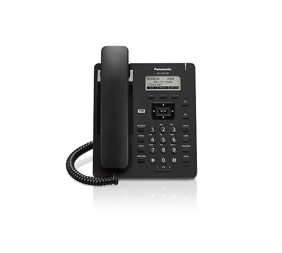 Panasonic KX-HDV100 SIP Telefon, schwarz