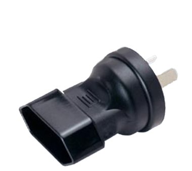 Australia 2 pin to flat EURO Socket (DE/EU), connector:...