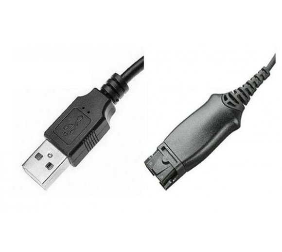 Zubehör Kabel QD auf USB kompatibel mit Plantronics QD Anschluss * Ohne Anrufsteuerung