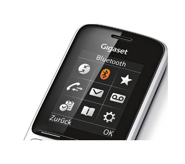 Gigaset SL450 High-End DECT/GAP Phone with Analog DECT Base