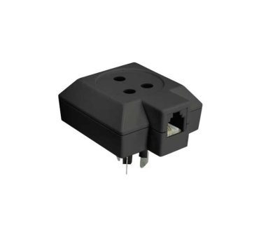 Telephone adapter Finland/Norway Plug on RJ11 female...