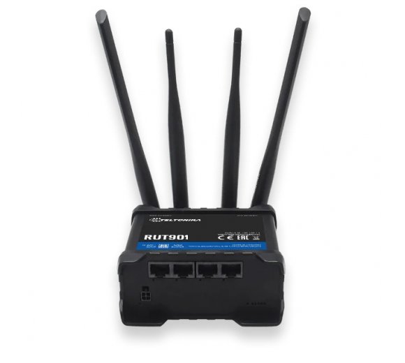 Teltonika RUT901 Industrial cellular 4G / LTE CAT4 Internet Router