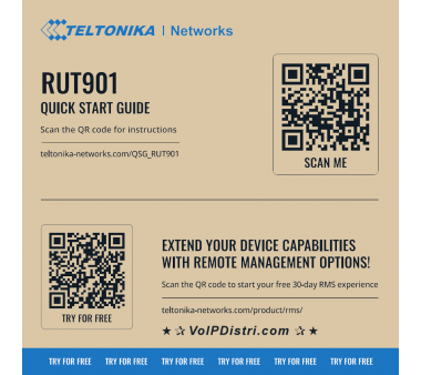 Teltonika RUT901 industrieller Mobilfunk-Router