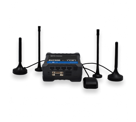 Teltonika RUT906 Industrial cellular 4G / LTE CAT4 Internet Router