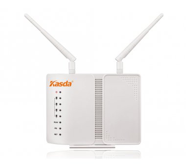 Kasda KW5212 VDSL2/ADSL2+ Vectoring Wireless Modem Router, WLAN-N bis zu 300 Mbit/s (providerabhängig)