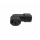 Power Adapter IEC C13 Angled to C14 Adapter (YL-3212L-1)