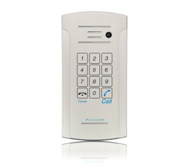 ITS Telecom Pancode Piezo IP Türsprechanlage (988), Sensor Touch-on-Metal Tastenfeld, extra Vandalismusschutz, IP55, Aufputzmontage