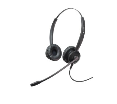 Alcatel TH125 Binaural NC Headset, Kompatibel mit Analog...