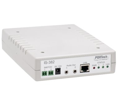 Portech IS-382 2 port IP Audio Gateway (No AMP)