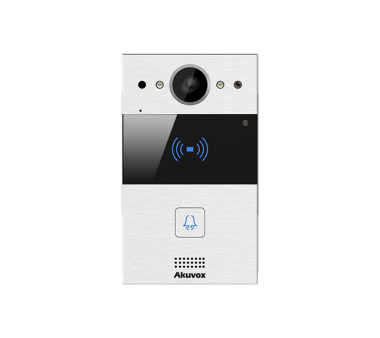 Akuvox R20A SIP door intercom with 120 degree Wide-angle Video camera, Flush-mount casing