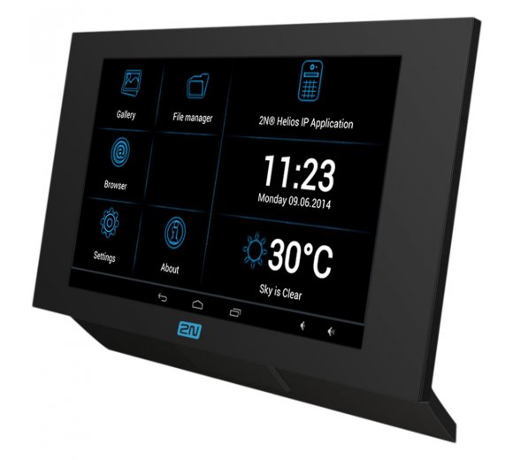 2N Indoor Touch 2.0 schwarz, 7 Touchscreen