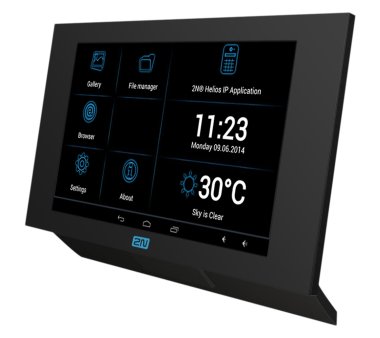 2N Indoor Touch 2.0 7 Display, Black