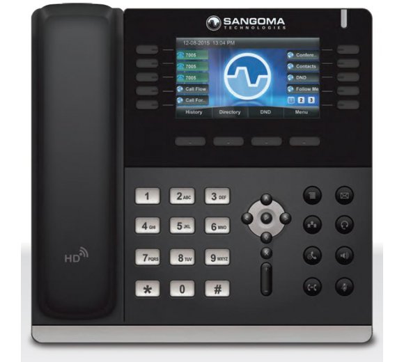 Sangoma s700 IP Phone with FreePBX Integration, Dual-port Gigabit Ethernet
