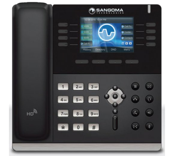 Sangoma s500 IP Phone with FreePBX Integration, Dual-port Gigabit Ethernet