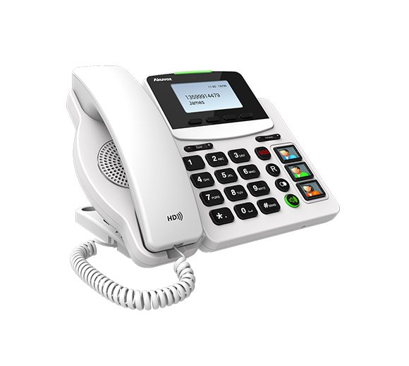 Akuvox R15P Großtastentelefon IP Telefon (Healthcare, Großtastentelefon, Seniorentelefone, HAC, SIP, PoE)