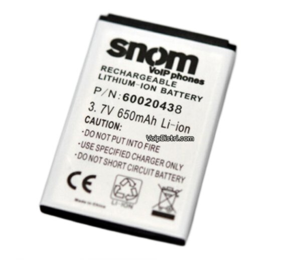 Snom M65 / M85 / C50 Akku (wiederaufladbaren, Original Snom Batterie)