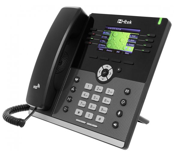 Htek UC924 Gigabit IP-Telefon, HD Voice, 3CX Auto Provisioning