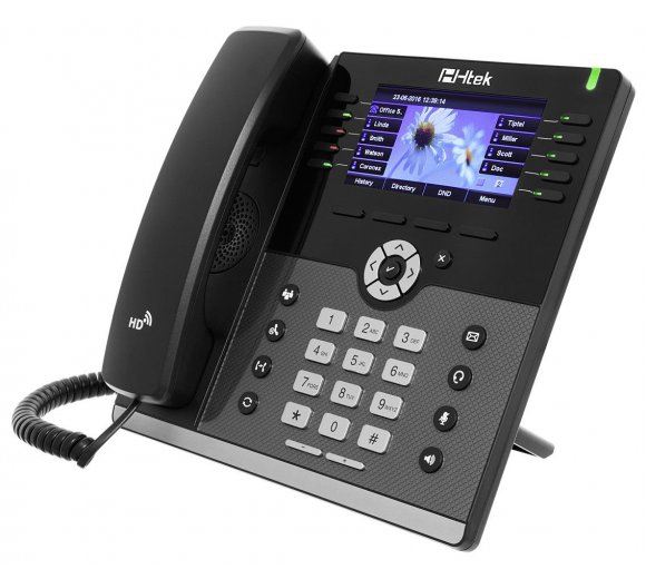 Htek UC926 Gigabit IP-Telefon, HD Voice, 3CX Auto Provisioning