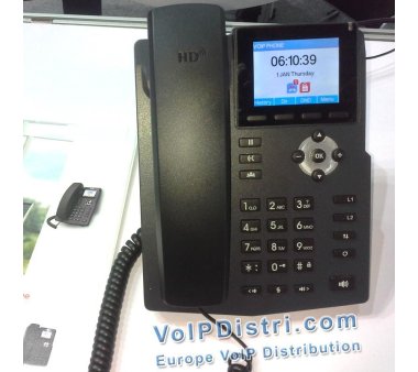 Fanvil X3G (K), Gigabit IP Telefon mit Farbdisplay...
