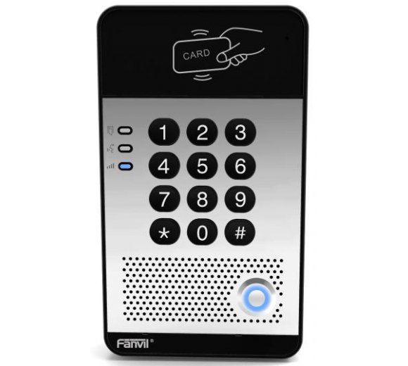 Fanvil i20S SIP Door Phone with 2 SIP Lines, Access Control (by call, by code, IC/RFID), OpenVPN, PoE