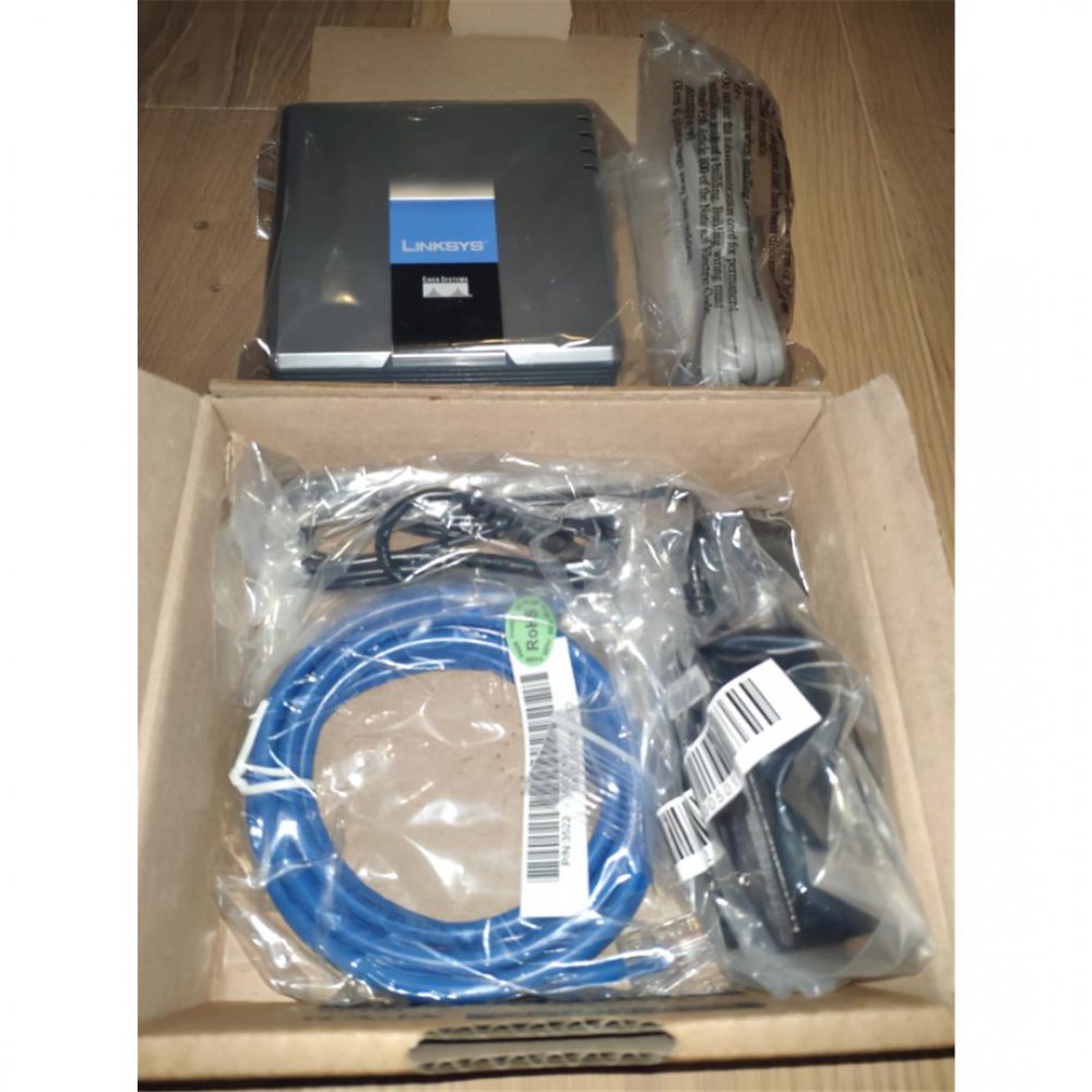 Cisco/Linksys SPA2102 VoIP Phone Adapter Router 2FXS 