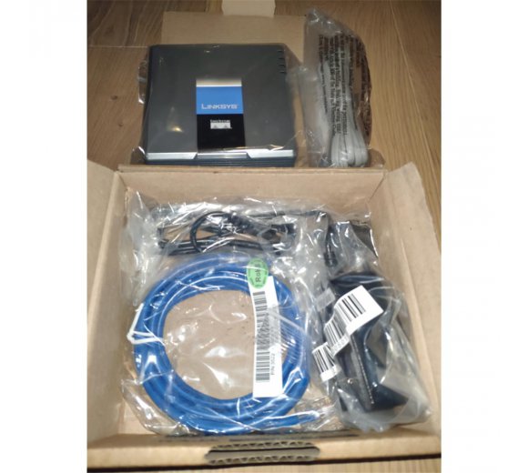 SPA2102-AU Cisco Linksys SPA-2102 Phone Adapter with Router 2 x RJ-45