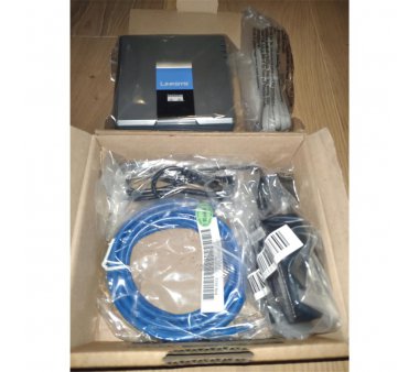 Linksys Cisco SPA2102 VoIP ATA 2x G.729 / G.726 / G.723 Telefonadapter mit 2 FXS Ports (B-Ware)