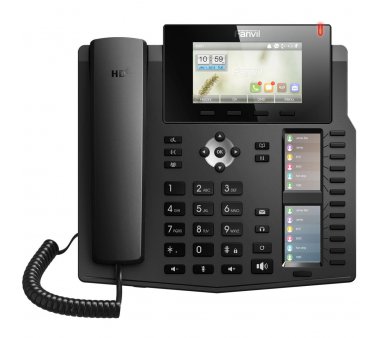 Fanvil X6 Gigabit IP Telefon mit 2 Farb-LCD-Screen, PoE, HD-Audio (Asterisk, FreeSWITCH, Elastix)