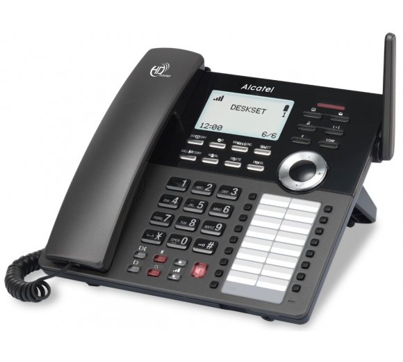 ALCATEL IP30 DECT Tischtelefon kompatibel mit IP2015/2115/2215 und AVM FritzBox 7490, 6430 etc. *B-Ware
