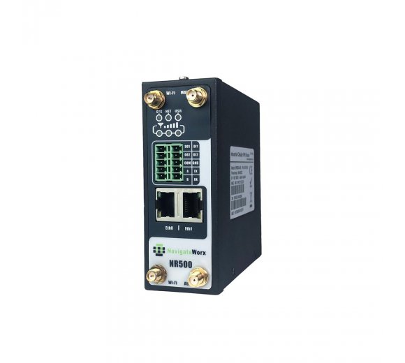 NavigateWorx NR500-S4G, Standard (Herst-Nr. A512433) 4G Industrie Router ( CAT6 & CAT4) / Dual SIM, 2x LAN, OpenVPN, WLAN