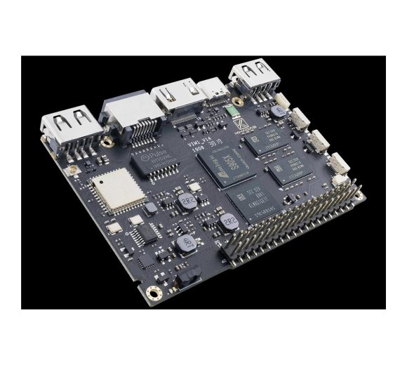 Khadas VIM1 Basic - Amlogic S905X 64-Bit Quad-Core SBC (vergleichbar mit RPi 3 B) - 2GB DDR3, 8GB eMMC, AP621